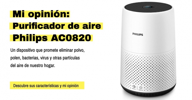 Purificador de aire Philips AC0820/10: opinión y análisis